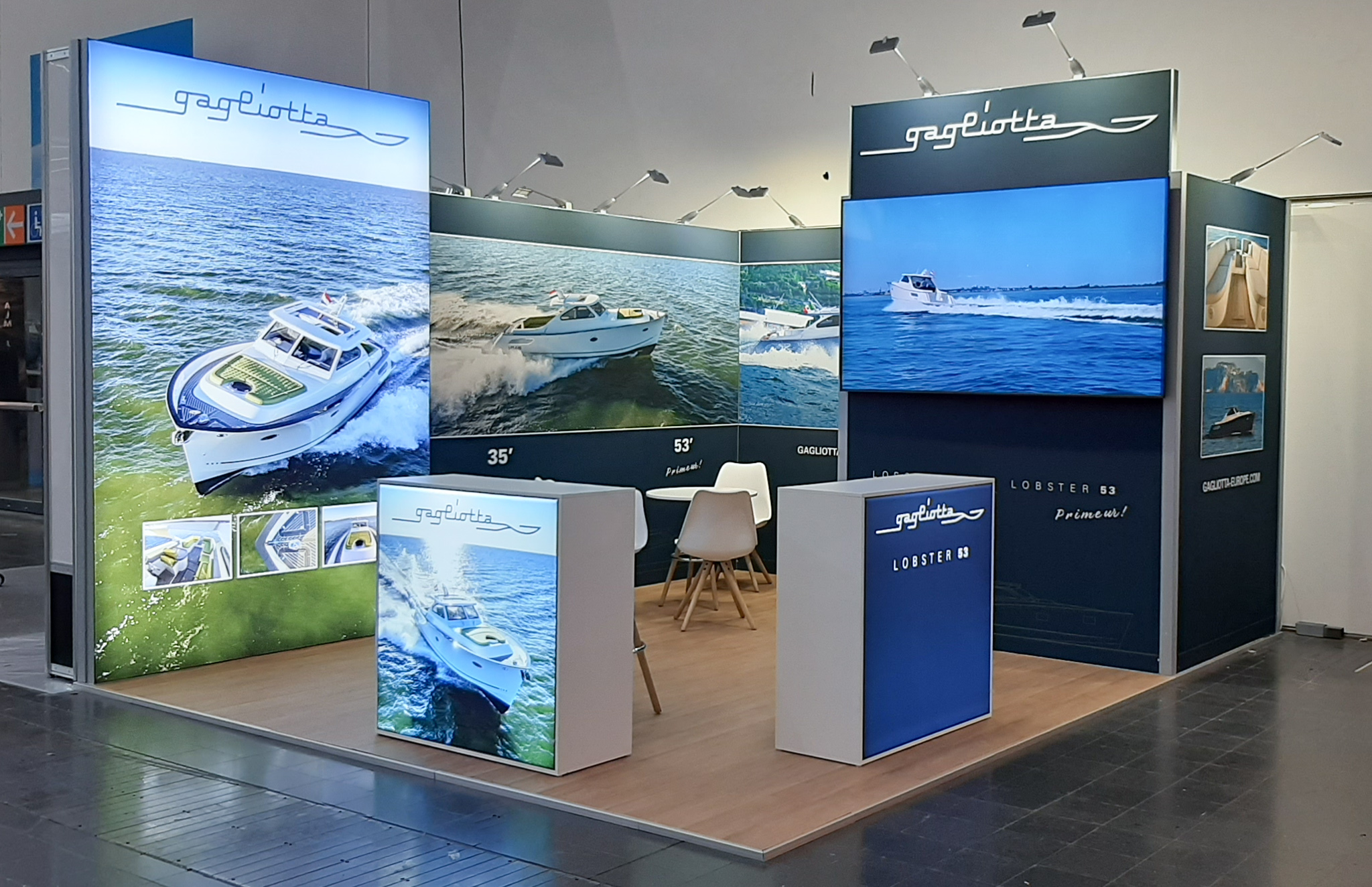 Exhibition stand Boot Düsseldorf Exhibition stand Boot Düsseldorf