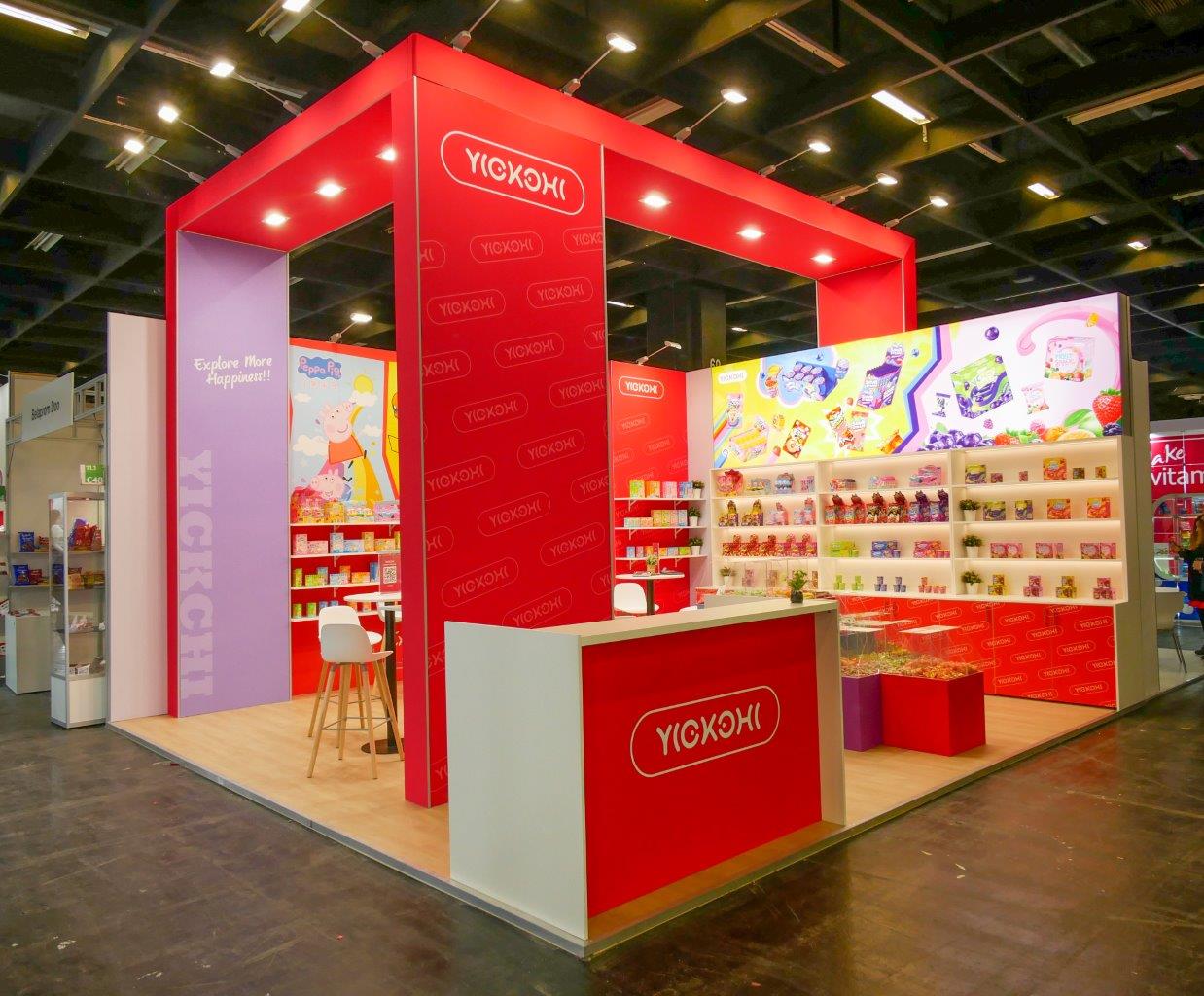 Exhbition stand ISM / ProSweets Köln Exhbition stand ISM / ProSweets Köln